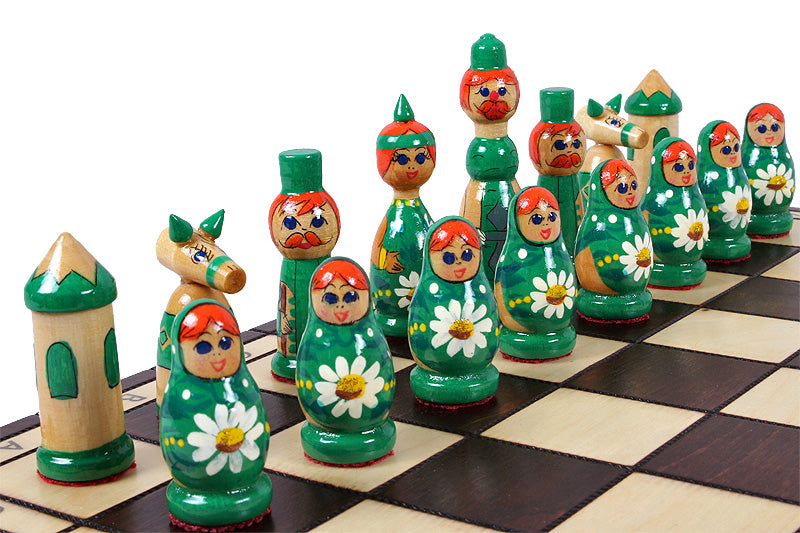 Jeu d'échecs | BABOUCHKA VERT