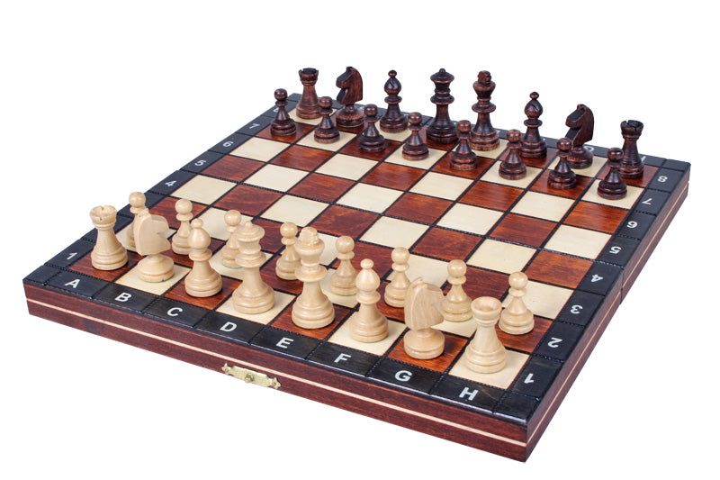 Jeu d'échecs | MAGNETIQUE Marron