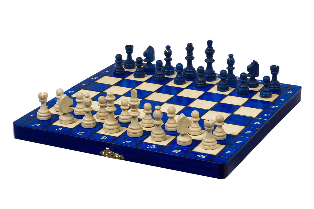 Jeu d'échecs | MAGNETIQUE bleu
