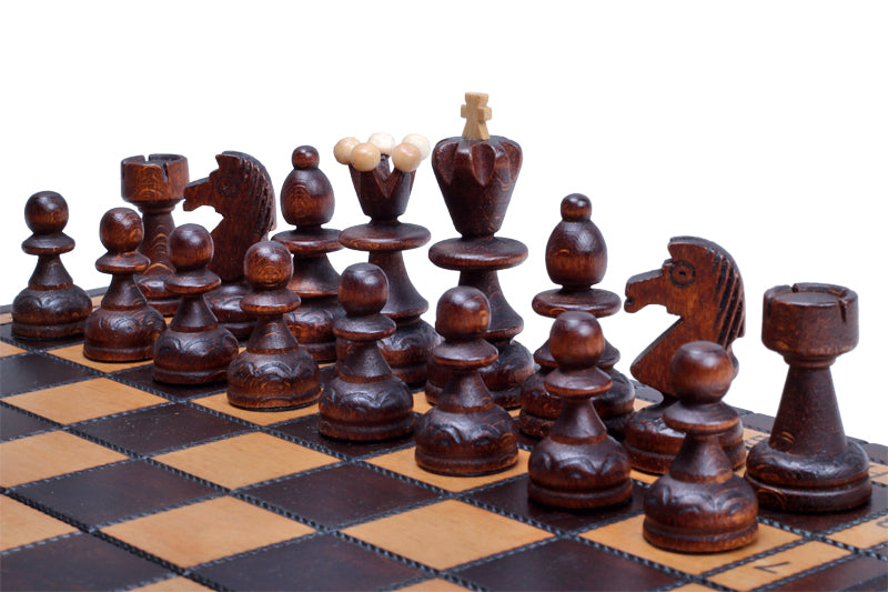Jeu d'échecs | PERLE Marron bois