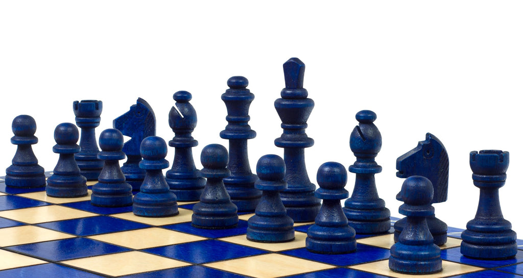 Jeu d'échecs | MAGNETIQUE bleu