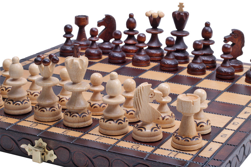 Jeu d'échecs | PERLE Marron bois