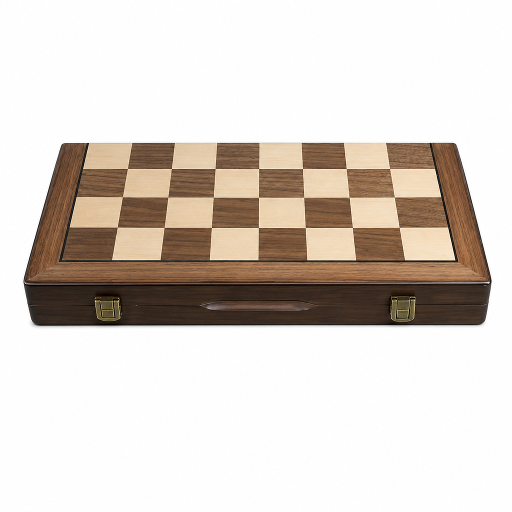 Jeu d'échecs en bois