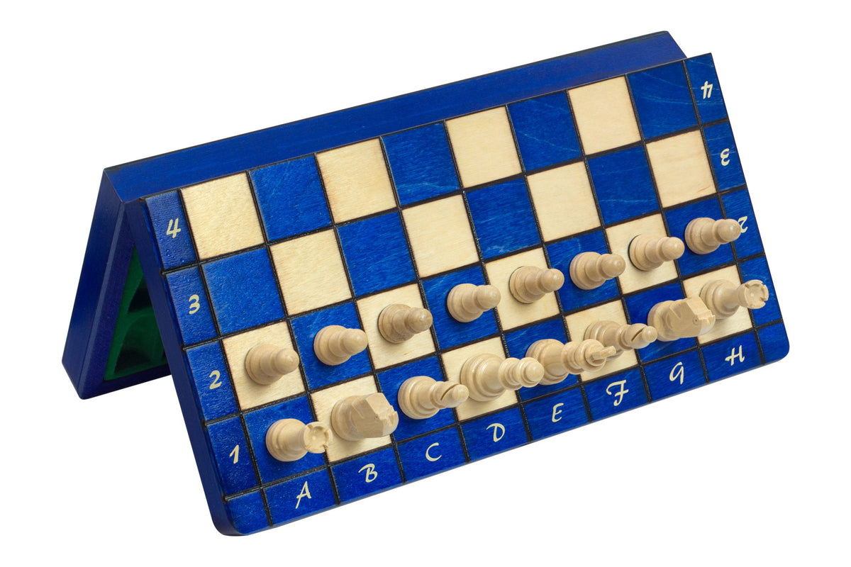 Jeu d'échecs | MAGNETIQUE bleu
