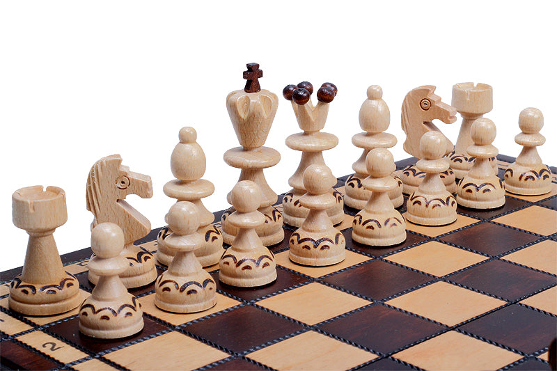 Jeu d'échecs | PERLE Marron bois